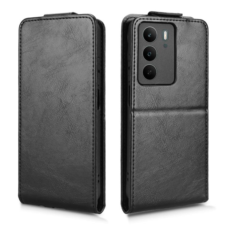 For Realme C71 4G Magnetic Vertical Flip Leather Phone Case with Buckle
