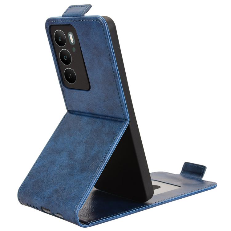 For Realme C71 4G Magnetic Vertical Flip Leather Phone Case with Buckle