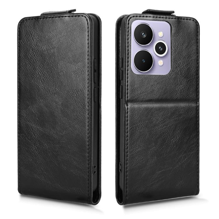 For Realme 15 5G / 15 Pro 5G Magnetic Vertical Flip Leather Phone Case with Buckle