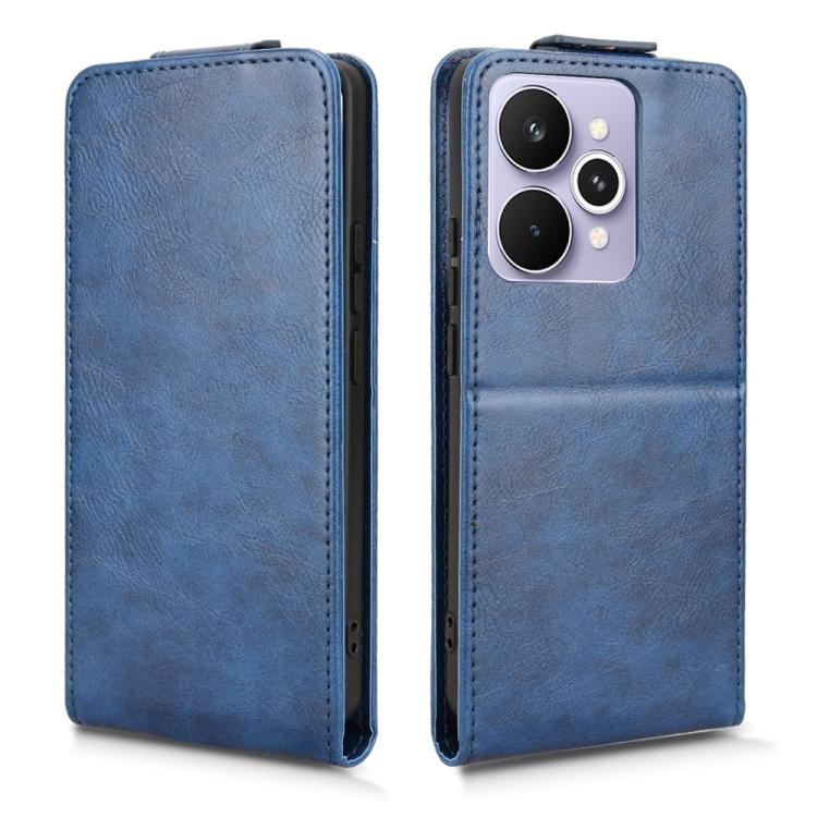 For Realme 15 5G / 15 Pro 5G Magnetic Vertical Flip Leather Phone Case with Buckle