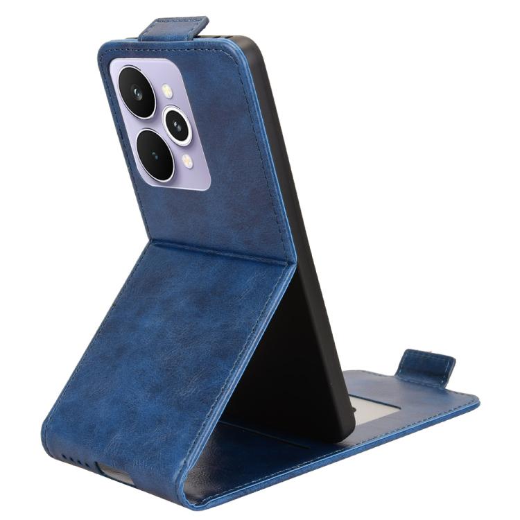 For Realme 15 5G / 15 Pro 5G Magnetic Vertical Flip Leather Phone Case with Buckle