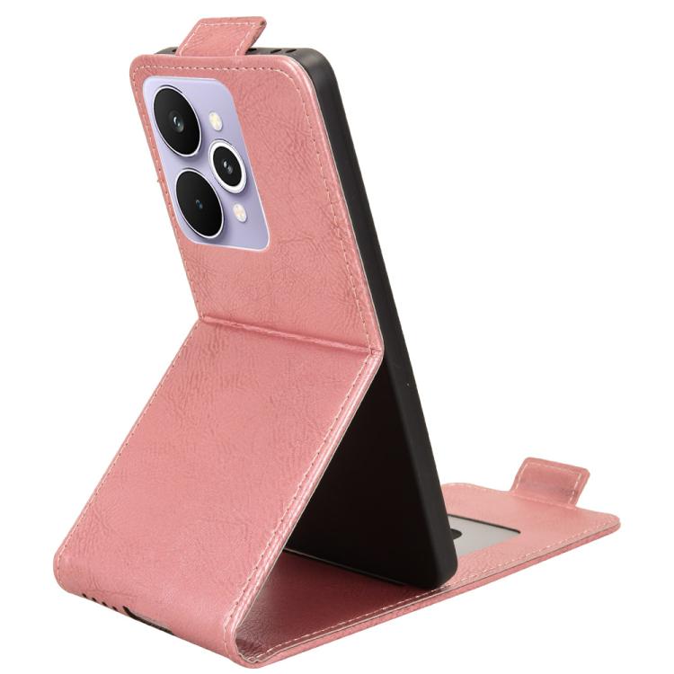 For Realme 15 5G / 15 Pro 5G Magnetic Vertical Flip Leather Phone Case with Buckle