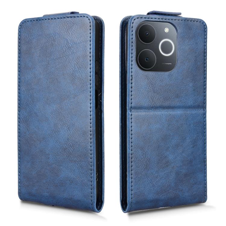 For Realme C71 4G India / Note 70T 4G Magnetic Vertical Flip Leather Phone Case with Buckle