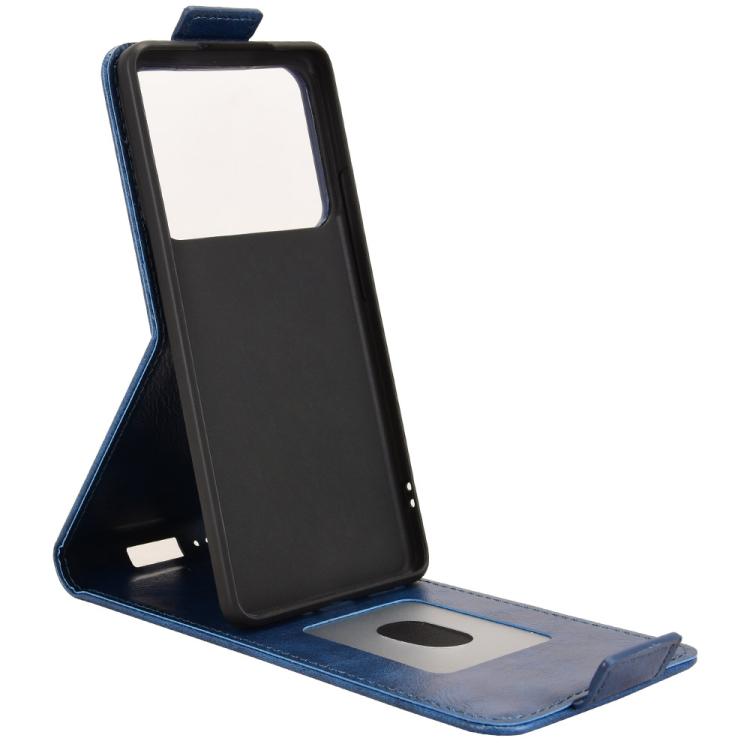 For Realme P4 5G Magnetic Vertical Flip Leather Phone Case with Buckle
