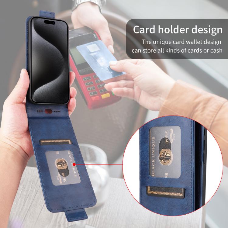 For Realme P4 5G Magnetic Vertical Flip Leather Phone Case with Buckle
