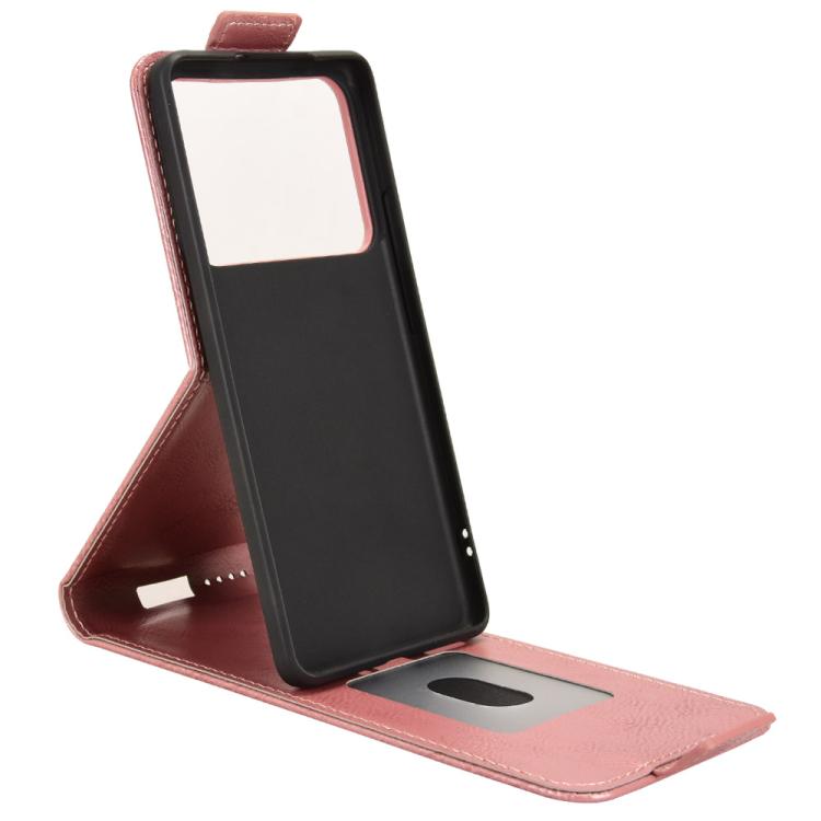 For Realme P4 5G Magnetic Vertical Flip Leather Phone Case with Buckle