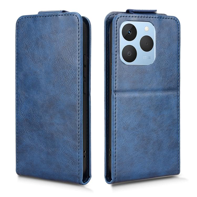 For Realme 15T 5G Magnetic Vertical Flip Leather Phone Case with Buckle