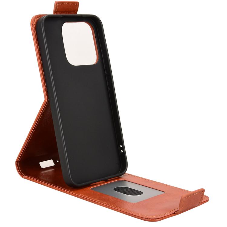 For Realme 15T 5G Magnetic Vertical Flip Leather Phone Case with Buckle