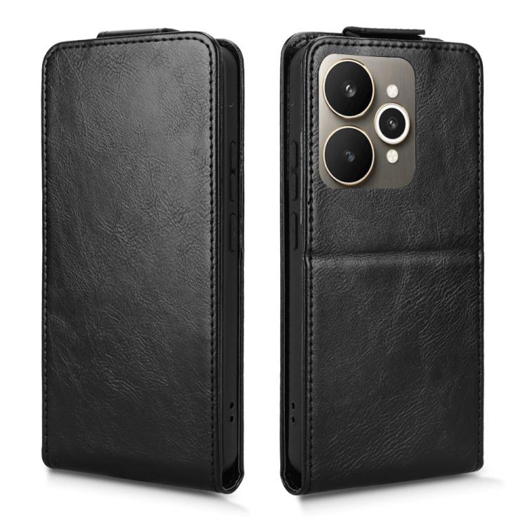 For Realme 15 SEA Magnetic Vertical Flip Leather Phone Case with Buckle