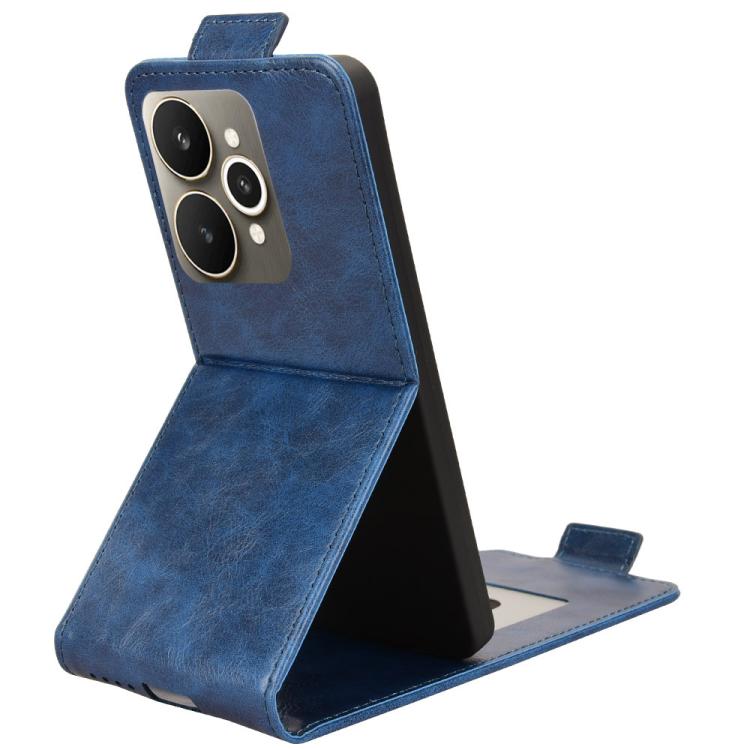For Realme 15 SEA Magnetic Vertical Flip Leather Phone Case with Buckle