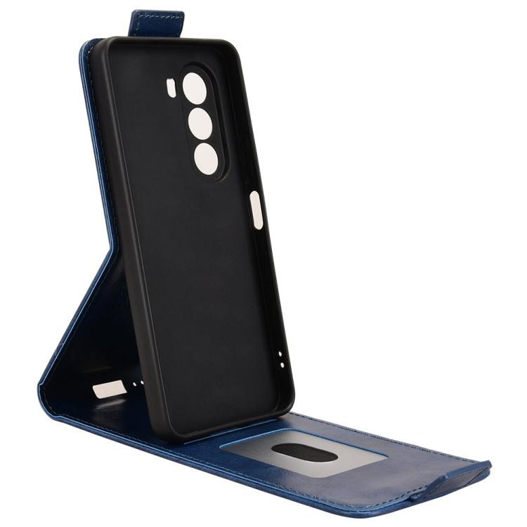 For Realme P4x 5G Magnetic Vertical Flip Leather Phone Case with Buckle