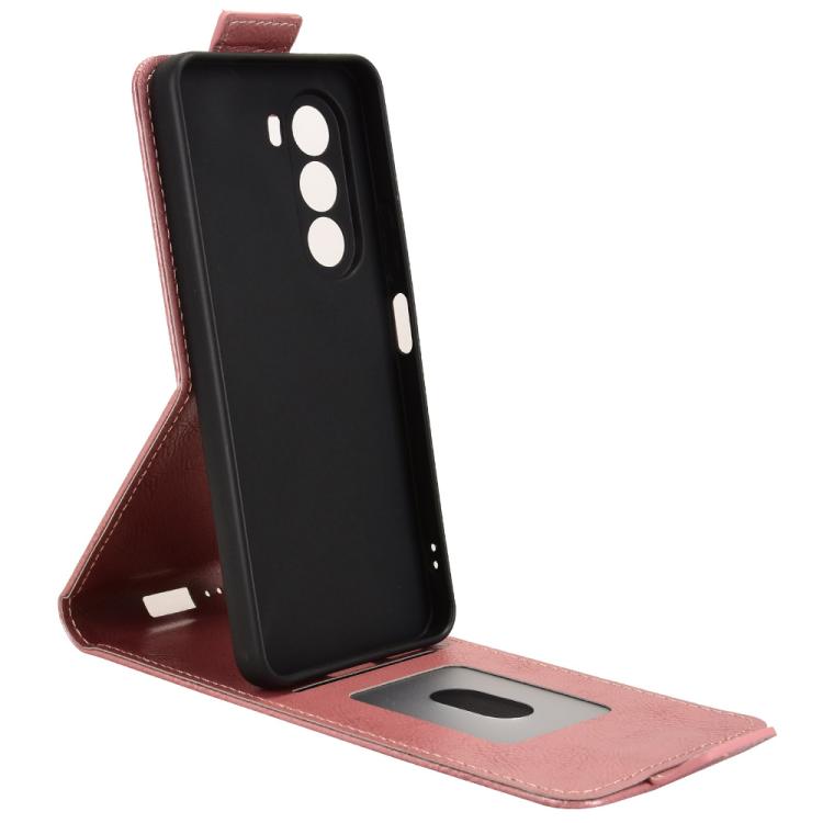 For Realme P4x 5G Magnetic Vertical Flip Leather Phone Case with Buckle