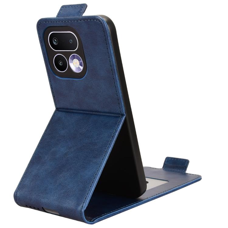 For Realme 16 Pro+ 5G Global Magnetic Vertical Flip Leather Phone Case with Buckle