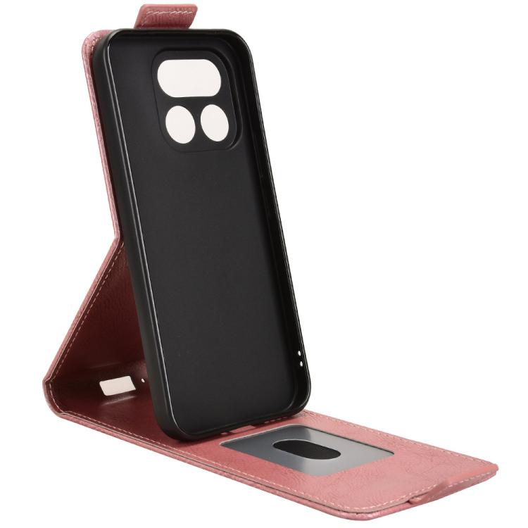 For Realme 16 Pro+ 5G Global Magnetic Vertical Flip Leather Phone Case with Buckle