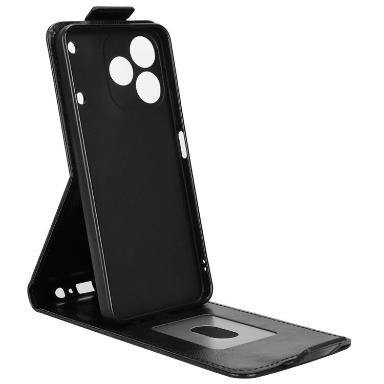 For Realme Note 80 4G Magnetic Vertical Flip Leather Phone Case with Buckle