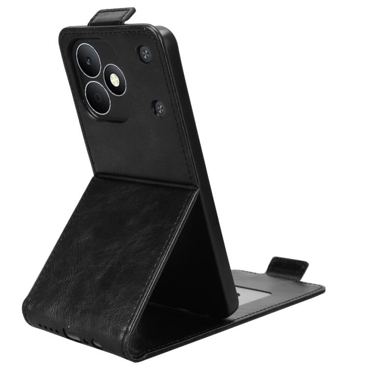 For Realme Note 80 4G Magnetic Vertical Flip Leather Phone Case with Buckle