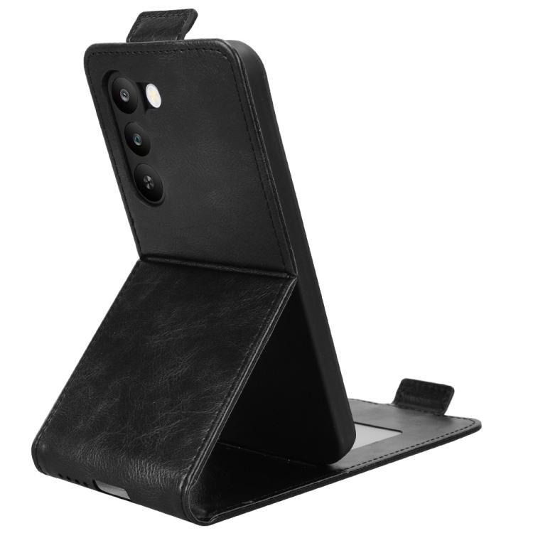 For Realme C83 5G / P4 Lite 5G Magnetic Vertical Flip Leather Phone Case with Buckle