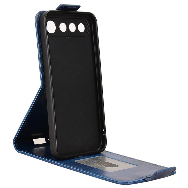 For Realme 16 5G Global Magnetic Vertical Flip Leather Phone Case with Buckle