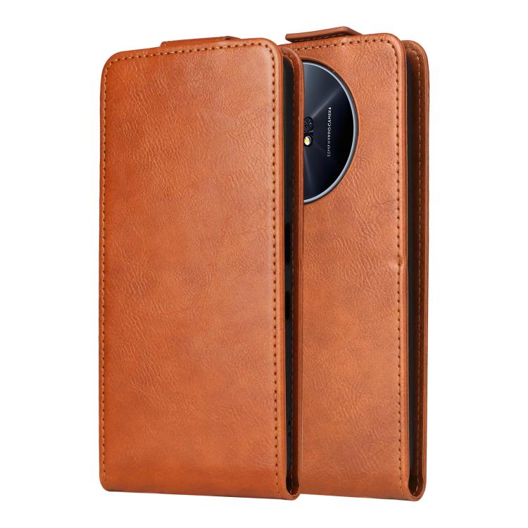 For TCL 50 Nxtpaper 5G / 50 Pro Nxtpaper 5G Magnetic Vertical Flip Leather Phone Case with Buckle