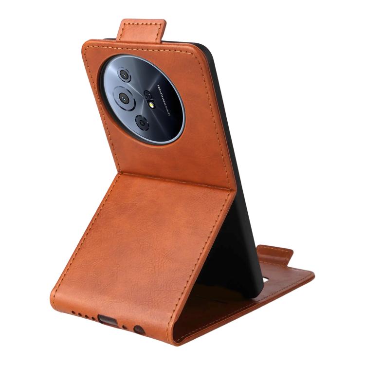 For TCL 50 Nxtpaper 5G / 50 Pro Nxtpaper 5G Magnetic Vertical Flip Leather Phone Case with Buckle