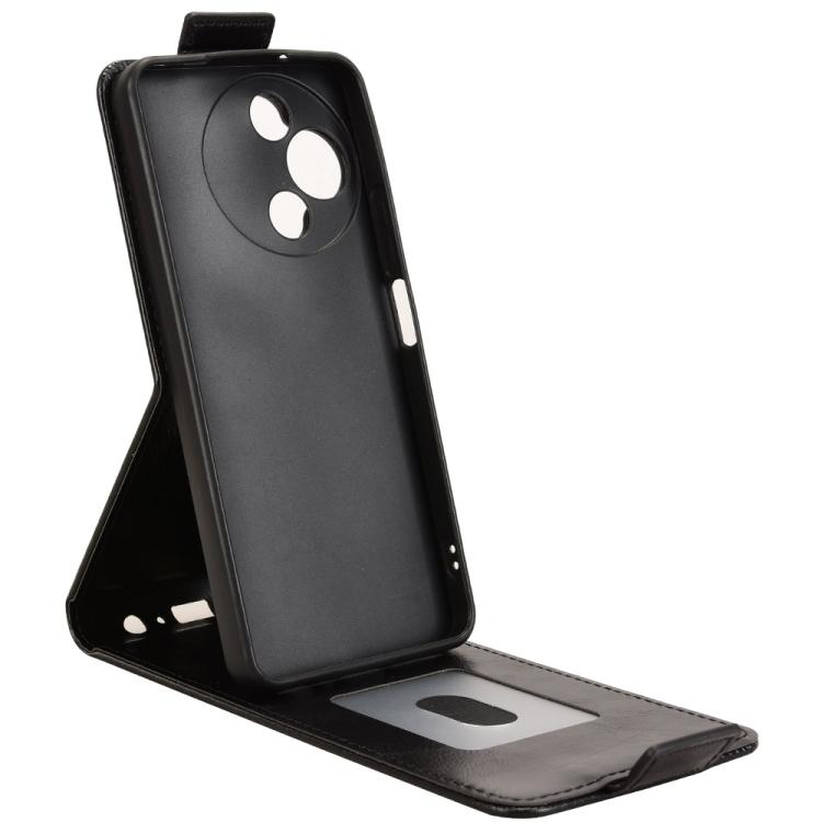 For TCL 60R 5G / 60 5G Magnetic Vertical Flip Leather Phone Case with Buckle