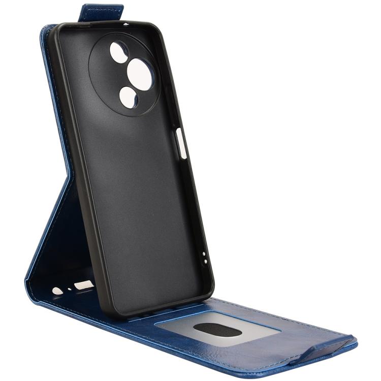 For TCL 60R 5G / 60 5G Magnetic Vertical Flip Leather Phone Case with Buckle