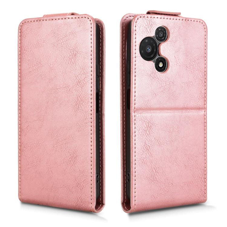 For TCL 60R 5G / 60 5G Magnetic Vertical Flip Leather Phone Case with Buckle