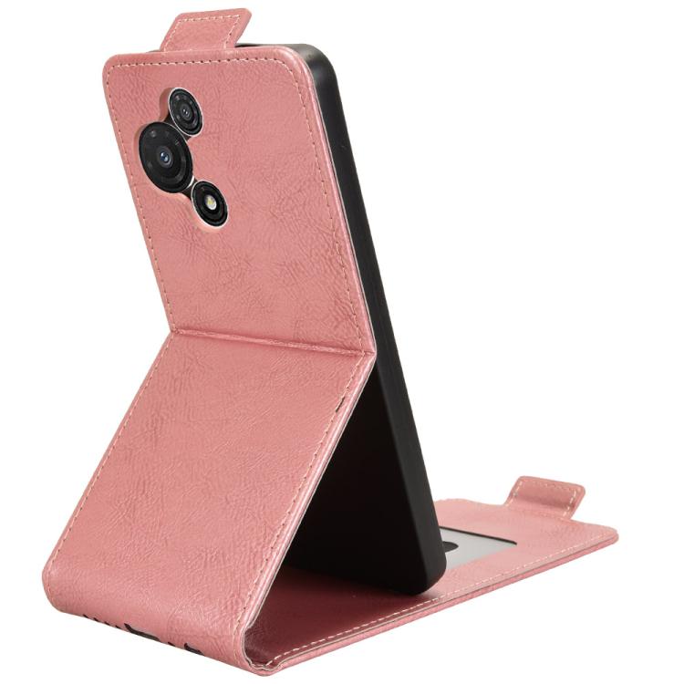 For TCL 60R 5G / 60 5G Magnetic Vertical Flip Leather Phone Case with Buckle