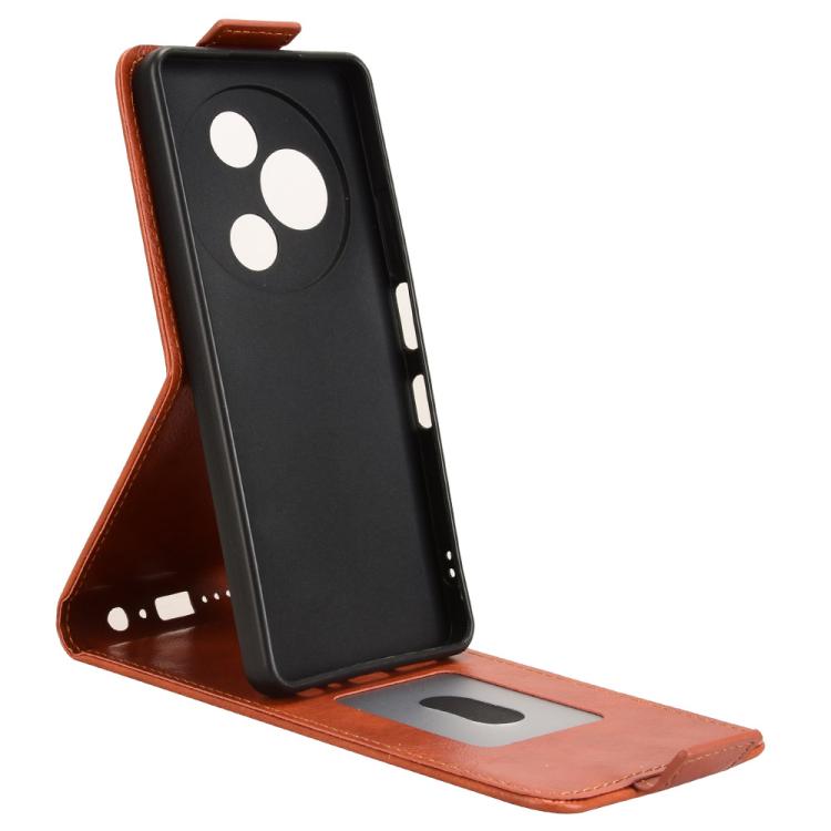 For TCL 60 NxtPaper Magnetic Vertical Flip Leather Phone Case with Buckle