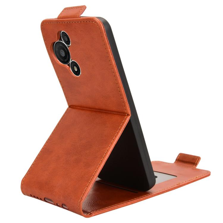 For TCL 60 SE NxtPaper 5G Magnetic Vertical Flip Leather Phone Case with Buckle