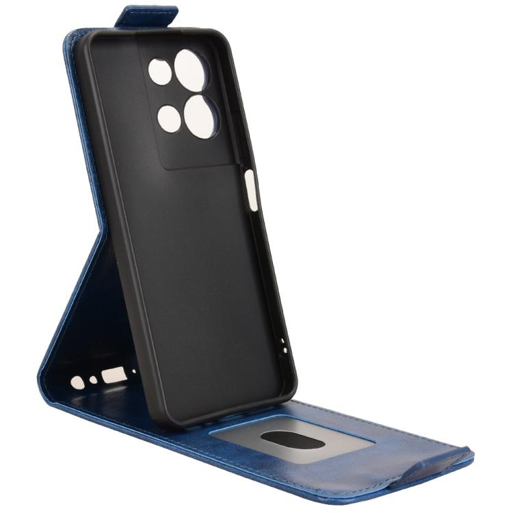 For TCL K32 5G / K33 5G Magnetic Vertical Flip Leather Phone Case with Buckle
