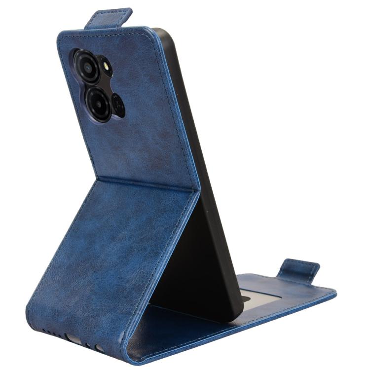 For TCL K32 5G / K33 5G Magnetic Vertical Flip Leather Phone Case with Buckle