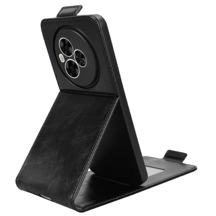 For TCL NxtPaper 60 Ultra 5G Magnetic Vertical Flip Leather Phone Case with Buckle