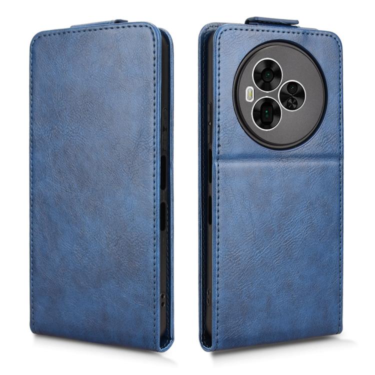 For TCL NxtPaper 60 Ultra 5G Magnetic Vertical Flip Leather Phone Case with Buckle