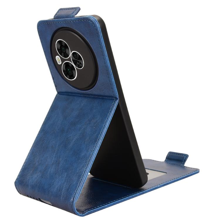 For TCL NxtPaper 60 Ultra 5G Magnetic Vertical Flip Leather Phone Case with Buckle