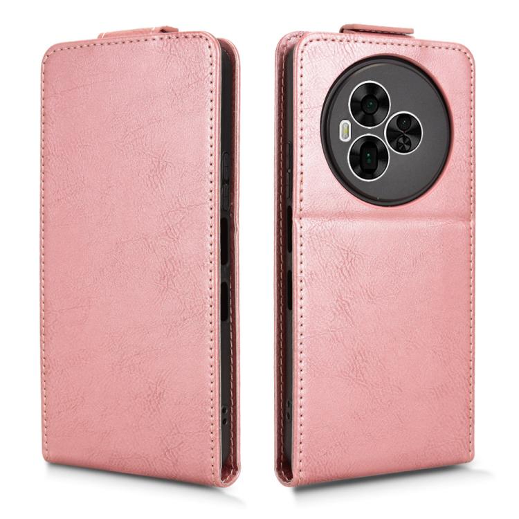 For TCL NxtPaper 60 Ultra 5G Magnetic Vertical Flip Leather Phone Case with Buckle