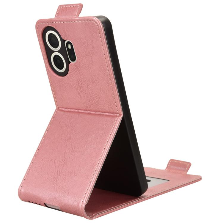 For TCL Nxtpaper 70 Pro 5G Magnetic Vertical Flip Leather Phone Case with Buckle