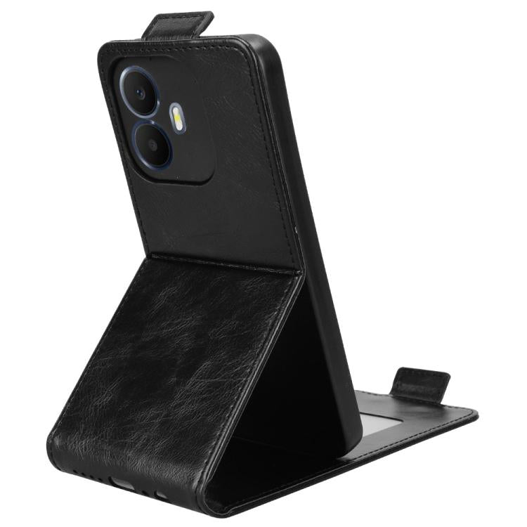 For TCL K70 Power 4G / K70 4G Magnetic Vertical Flip Leather Phone Case with Buckle