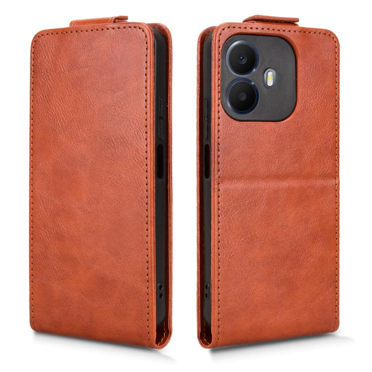 For TCL K70 Power 4G / K70 4G Magnetic Vertical Flip Leather Phone Case with Buckle