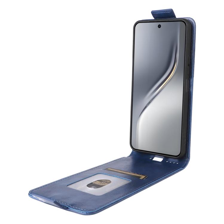 For Tecno Camon 40 Premier Magnetic Vertical Flip Leather Phone Case with Buckle