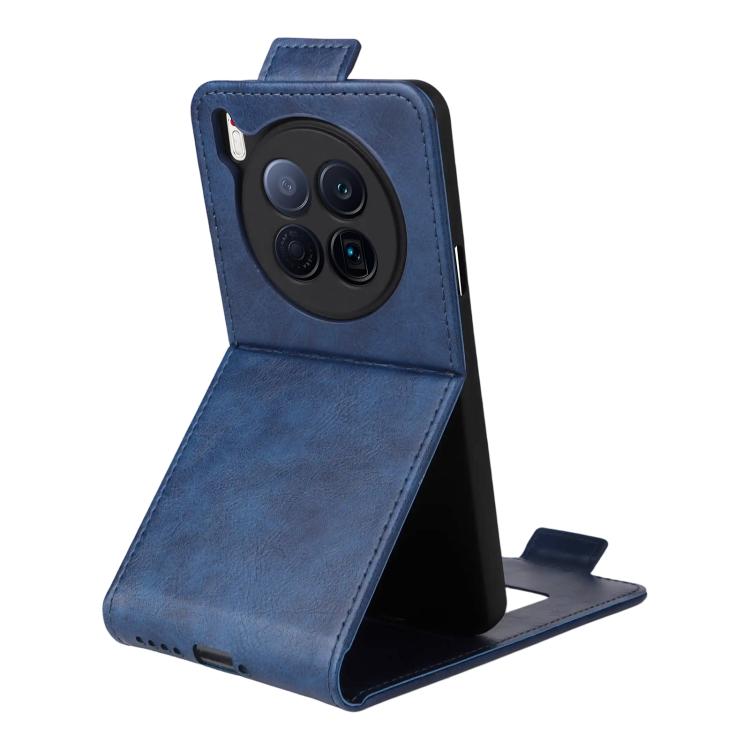 For Tecno Camon 40 Premier Magnetic Vertical Flip Leather Phone Case with Buckle