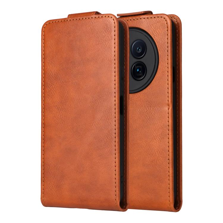 For Tecno Camon 40 Premier Magnetic Vertical Flip Leather Phone Case with Buckle