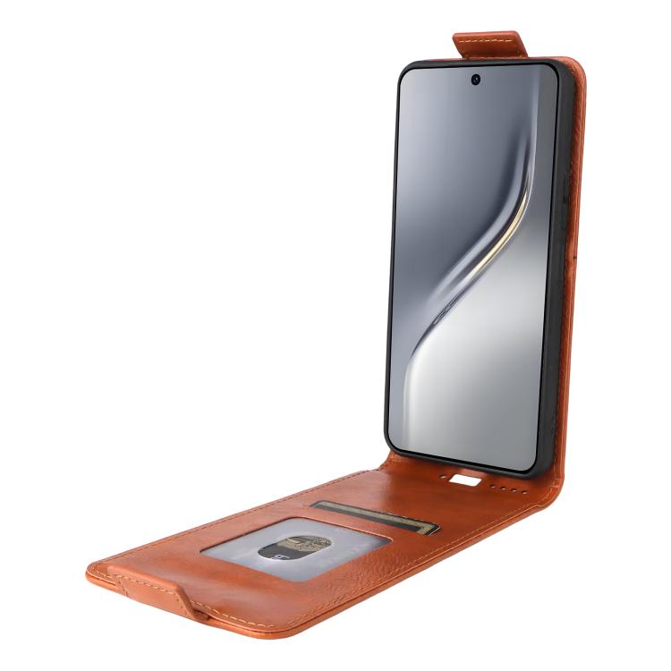 For Tecno Camon 40 Premier Magnetic Vertical Flip Leather Phone Case with Buckle
