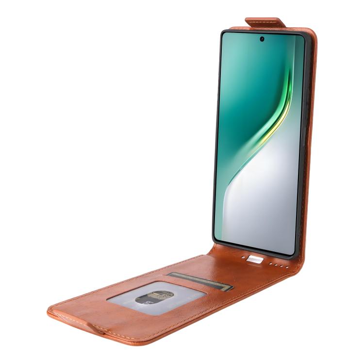 For Tecno Camon 40 Pro 4G/ 5G Magnetic Vertical Flip Leather Phone Case with Buckle