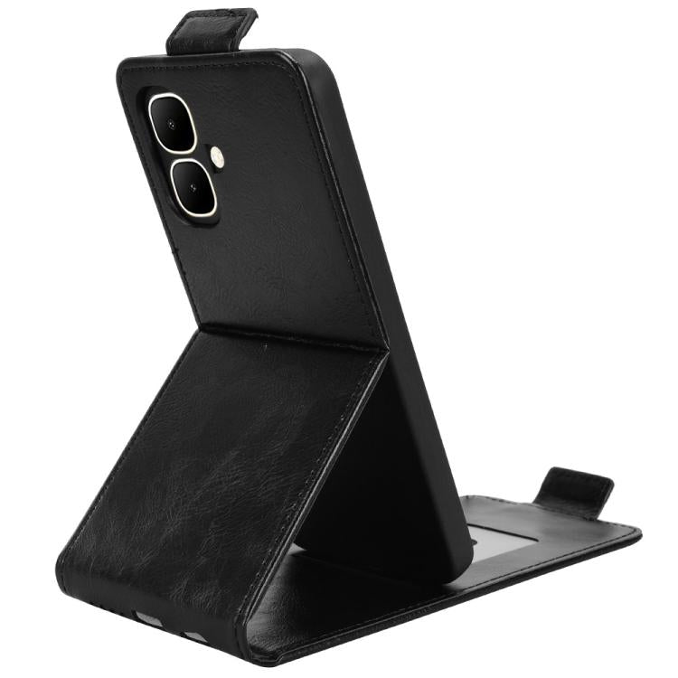 For Tecno Pop 10 / Infinix Smart 10 4G Magnetic Vertical Flip Leather Phone Case with Buckle