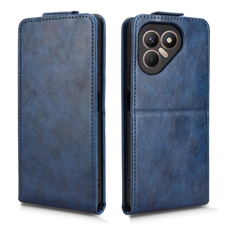 For Tecno Pova 7 4G Magnetic Vertical Flip Leather Phone Case with Buckle