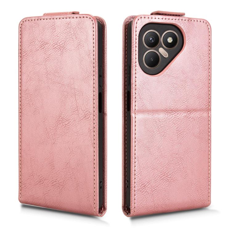 For Tecno Pova 7 4G Magnetic Vertical Flip Leather Phone Case with Buckle