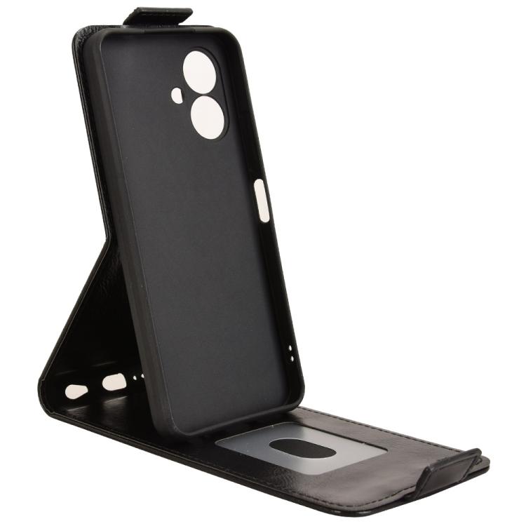 For Tecno Spark Go 2 Magnetic Vertical Flip Leather Phone Case with Buckle