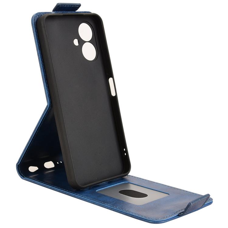 For Tecno Spark Go 2 Magnetic Vertical Flip Leather Phone Case with Buckle