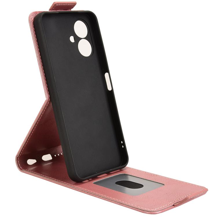 For Tecno Spark Go 2 Magnetic Vertical Flip Leather Phone Case with Buckle